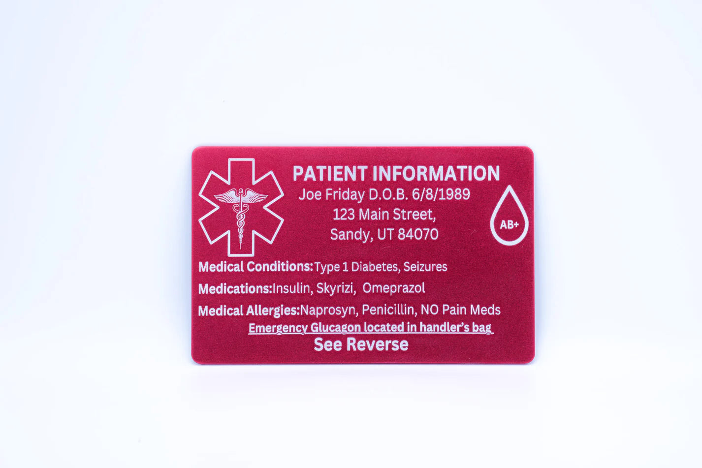 Medical ID Wallet and Card Bundles