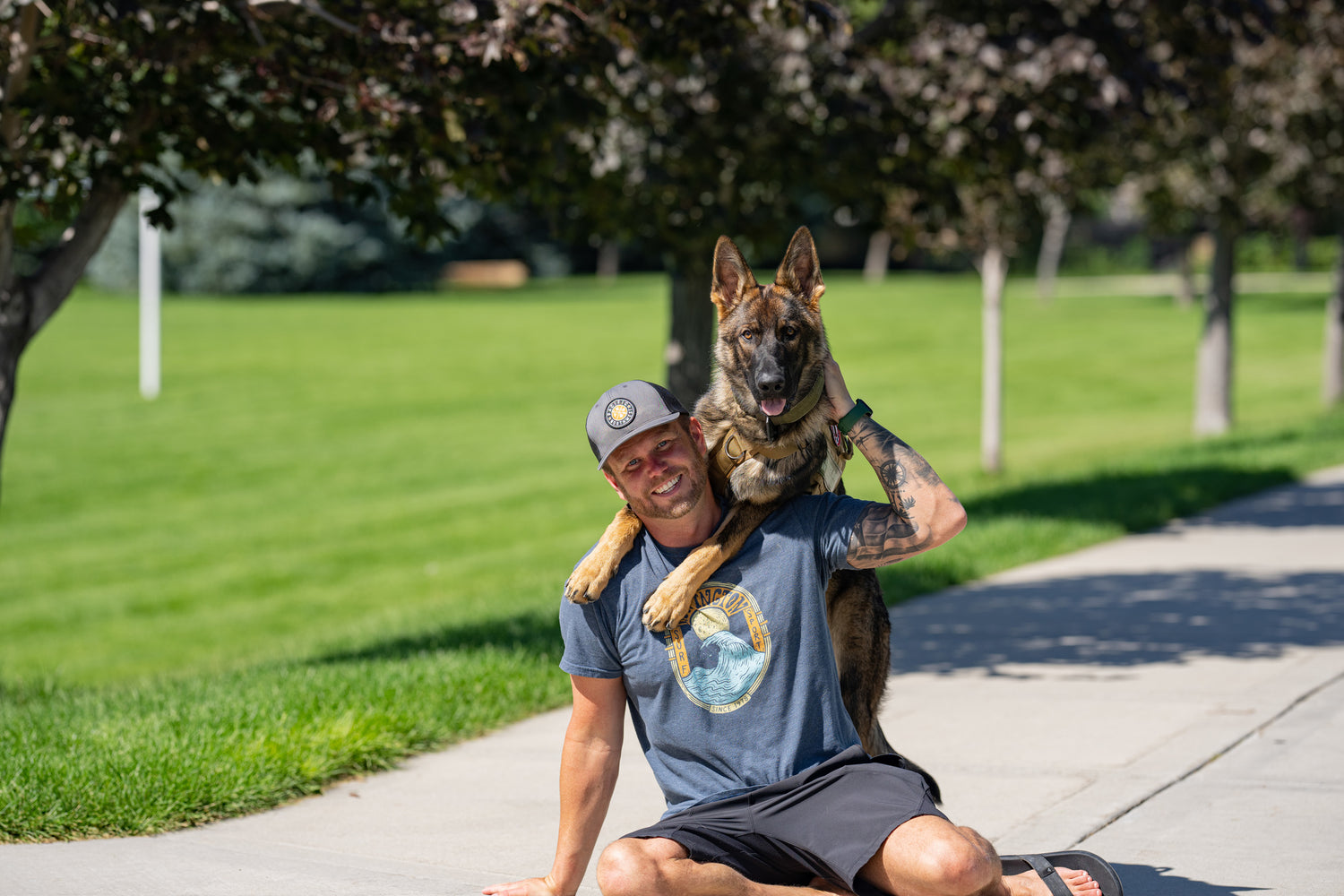 NooknRook Founder: Army Veteran Joshua Allen and Service Dog Rookie