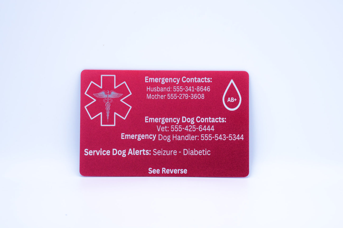 Medical ID Card